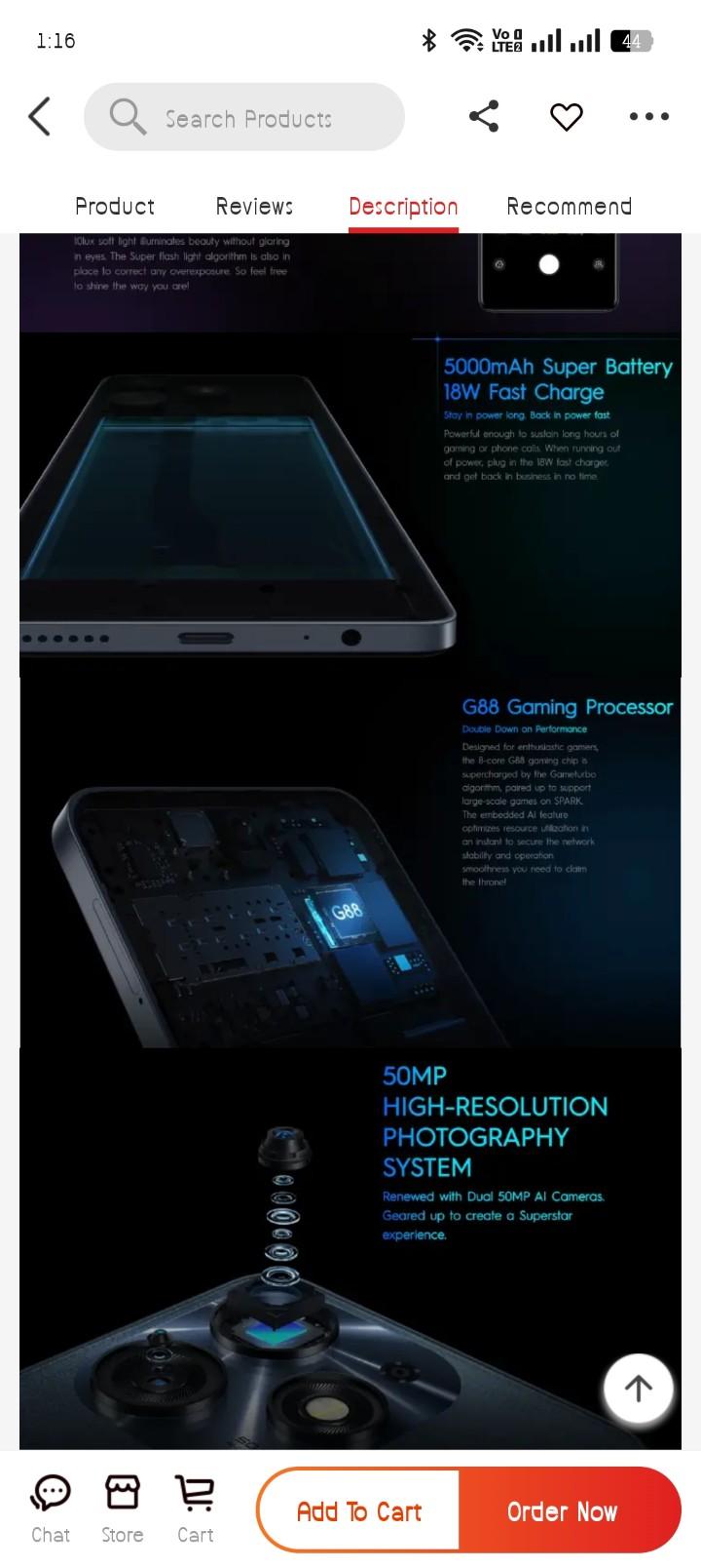 ‼️CLEARANCE‼️clearance ‼️ TECNO SPARK 10 PRO 32mp glowing selfie G88 gaming processor Robust smooth magic skin 50mp ultra clear rear camera 6.8FHD+ 90Hz refresh rate 5000mah+ 18W