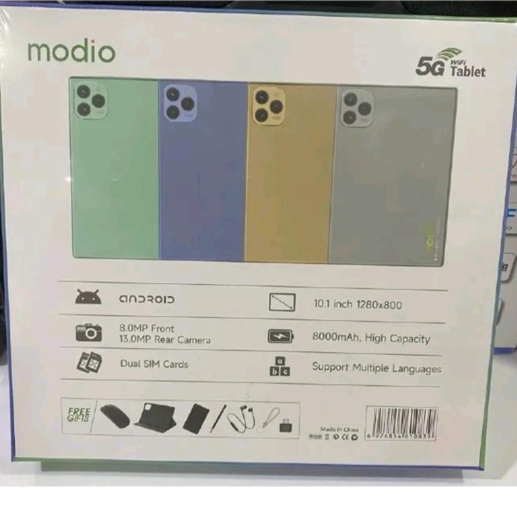 [NEW ARRIVAL] Modio M38 TABLET 16GBRAM 1TBROM 10,000mAh Android 11 Dual SIM 10.1inch IPS LCD. Supports Dual SIM and comes with a mouse, case, keyboard and stylus PEN.

⌨️)

>