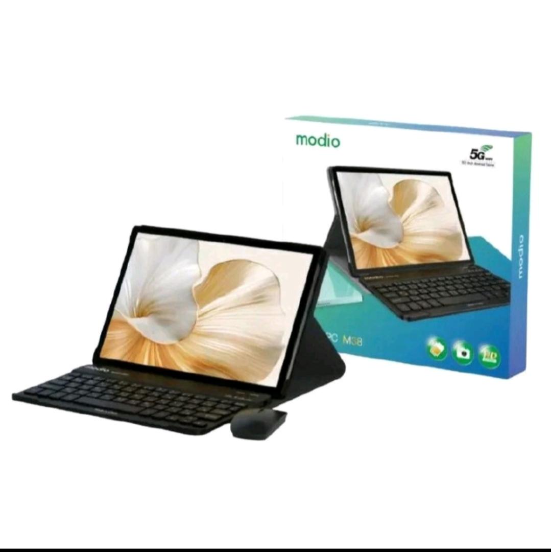 [NEW ARRIVAL] Modio M38 TABLET 16GBRAM 1TBROM 10,000mAh Android 11 Dual SIM 10.1inch IPS LCD. Supports Dual SIM and comes with a mouse, case, keyboard and stylus PEN.

⌨️)

>