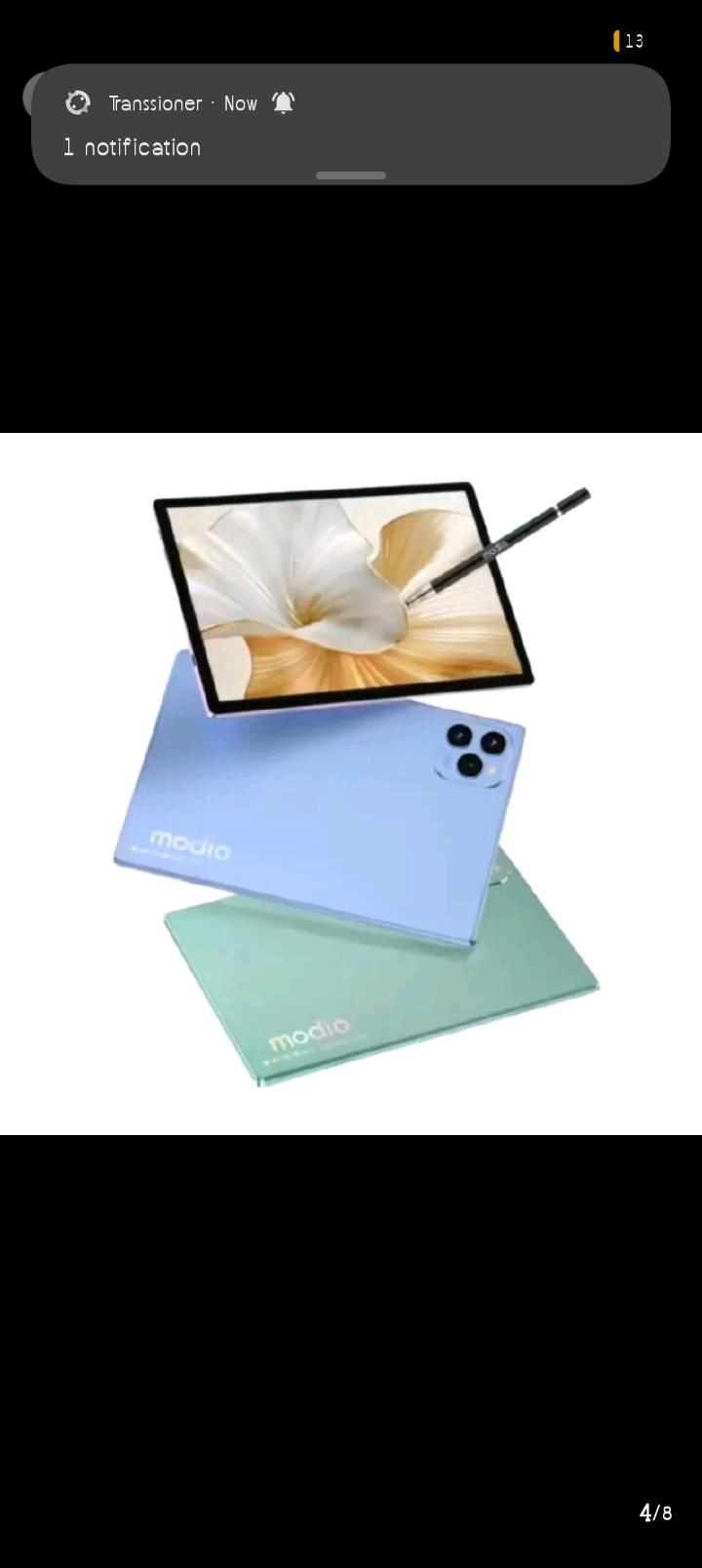 [NEW ARRIVAL] Modio M38 TABLET 16GBRAM 1TBROM 10,000mAh Android 11 Dual SIM 10.1inch IPS LCD. Supports Dual SIM and comes with a mouse, case, keyboard and stylus PEN.

⌨️)

>