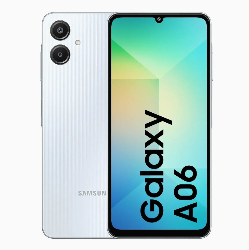 [Anniversary Sale] Samsung Galaxy A06 128GB+4GB 50MP Camera 6.7" 60Hz MTK Helio G85 (12nm) 5000mAh 25W Type-C Charge Android 14 Smart Phones Side Fingerprint Unlock phone