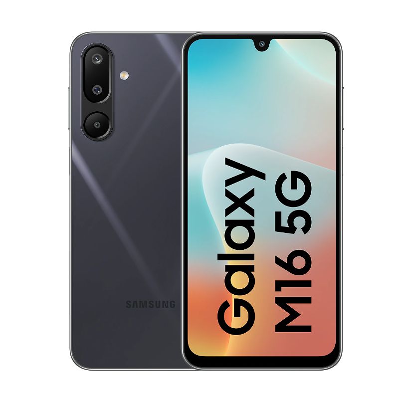 [Anniversary Sale] Samsung Galaxy M16 5G 128GB+6GB 6.7" Super AMOLED Display 50MP+13MP Camera 5000mAh Battery 25W Fast Charging IP54Dust/Water Resistant NFC Support Smartphone A56