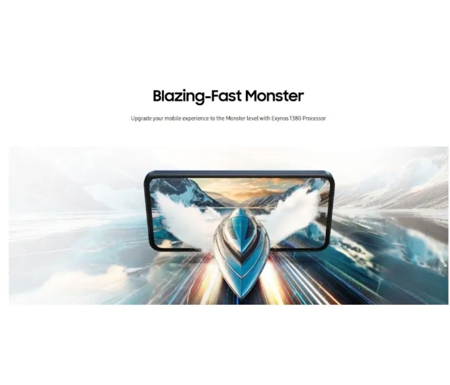 [Anniversary Offer] Samsung Galaxy M35 5G 128GB+6GB 6.6" 120Hz Super AMOLED Display 50MP Camera Huge 6000mAh Battery 25W Super Fast Wired Charging Exynos 1380 Smartphone Mobile Phone
