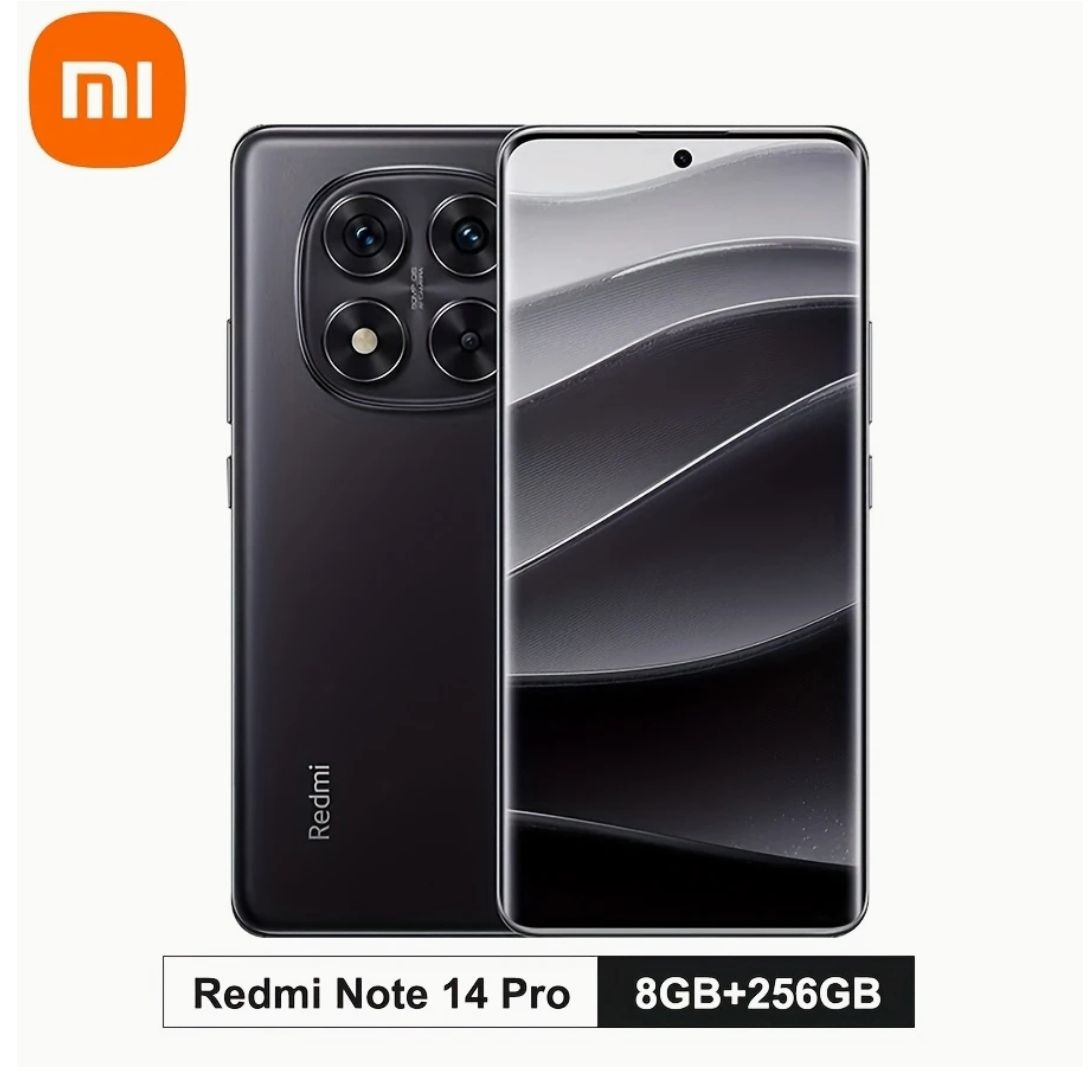 [Anniversary Sale] XIAOMI Redmi Note 14 Pro 8GB+256GB 6.67" 120Hz AMOLED Display 200MP Camera IP64 Dust and Splash Resistant 5500mAh Battery 45W Fast Charging SmartPhone Redmi 14C