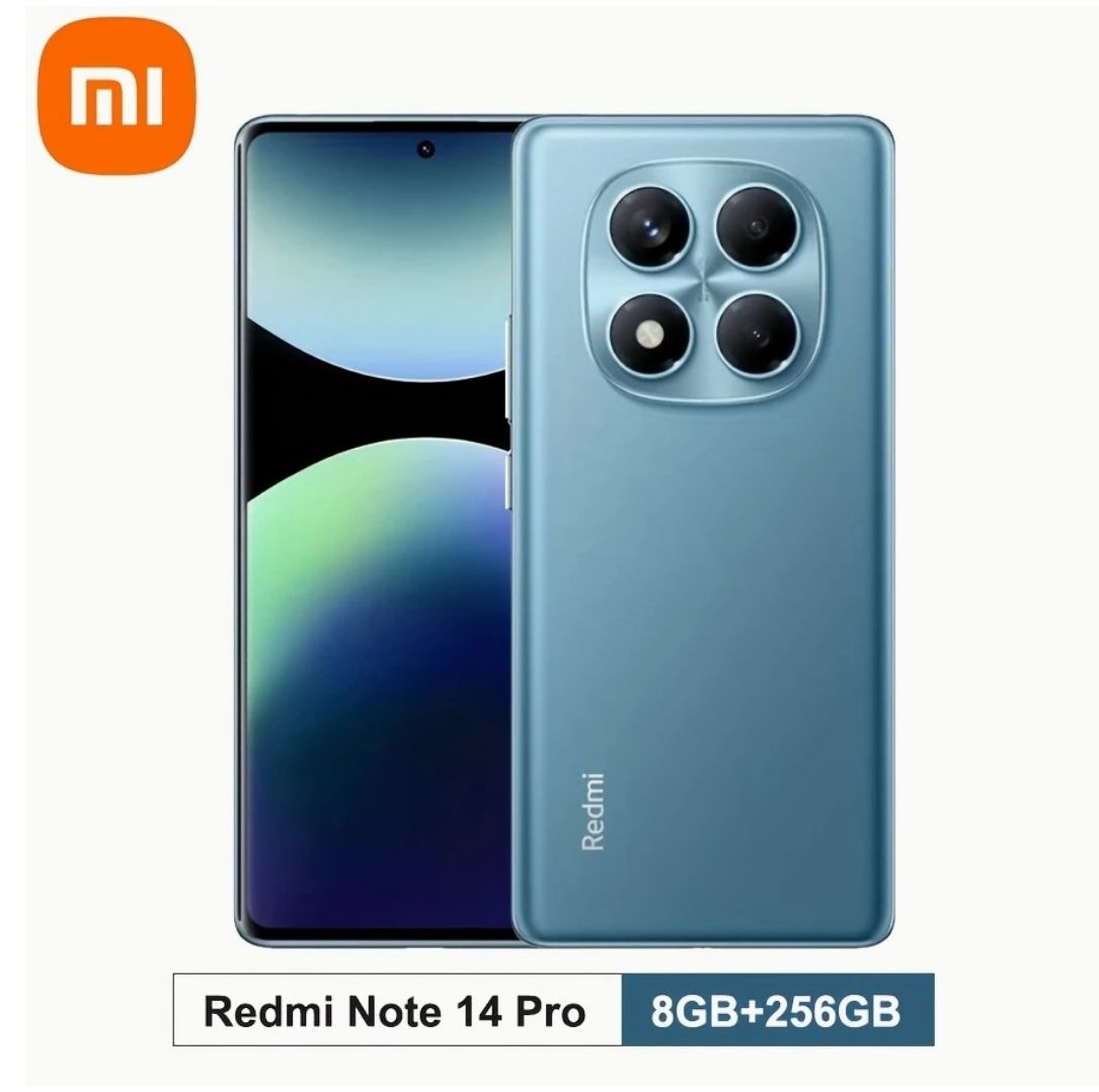 [Anniversary Sale] XIAOMI Redmi Note 14 Pro 8GB+256GB 6.67" 120Hz AMOLED Display 200MP Camera IP64 Dust and Splash Resistant 5500mAh Battery 45W Fast Charging SmartPhone Redmi 14C
