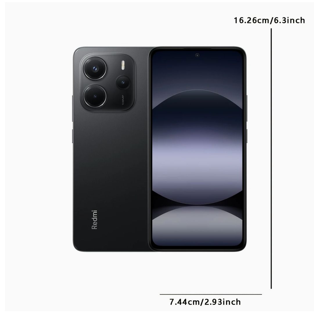[Anniversary Sale] XIAOMI Redmi Note 14 6GB+128GB 6.67" AMOLED 120Hz Display 108MP Camera 5500mAh Battery IP54 Dust and Splash resistant Fingerprint Unlock 33W Fast Charge SmartPhones