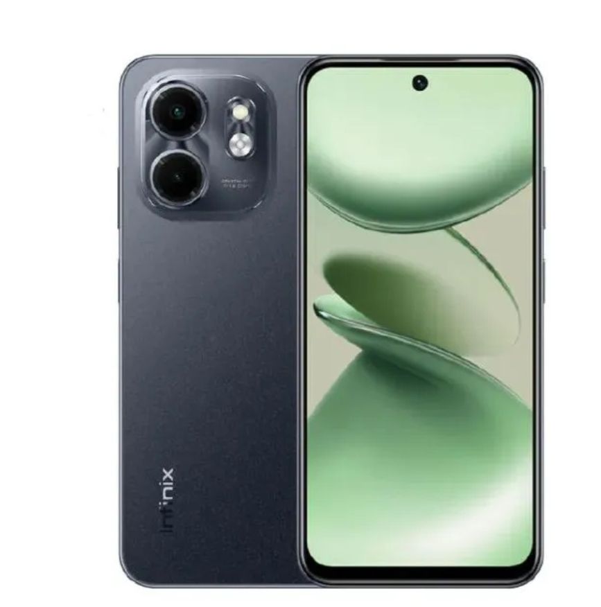 [Anniversary Sale] Infinix SMART 9 HD 6(3+3)GB RAM + 64GB 6.7" 90Hz Brand New Phone Dual SIM 4G 5000mAh Battery With Type-C Charging 13MP Camera G81 Fingerprint Lock Android 14 SmartPhones