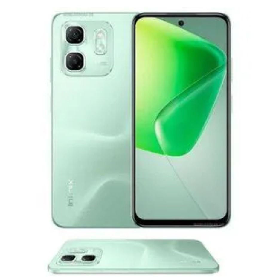 [Anniversary Sale] Infinix Hot 50i 128GB + 6GB 6.7" Screen Phone Dual SIM 4G Network 5000mAh Battery with 18W Type-C Charging 48MP Camera Fingerprint Lock G81 Smartphones IP54 Dust/Water Resistance
