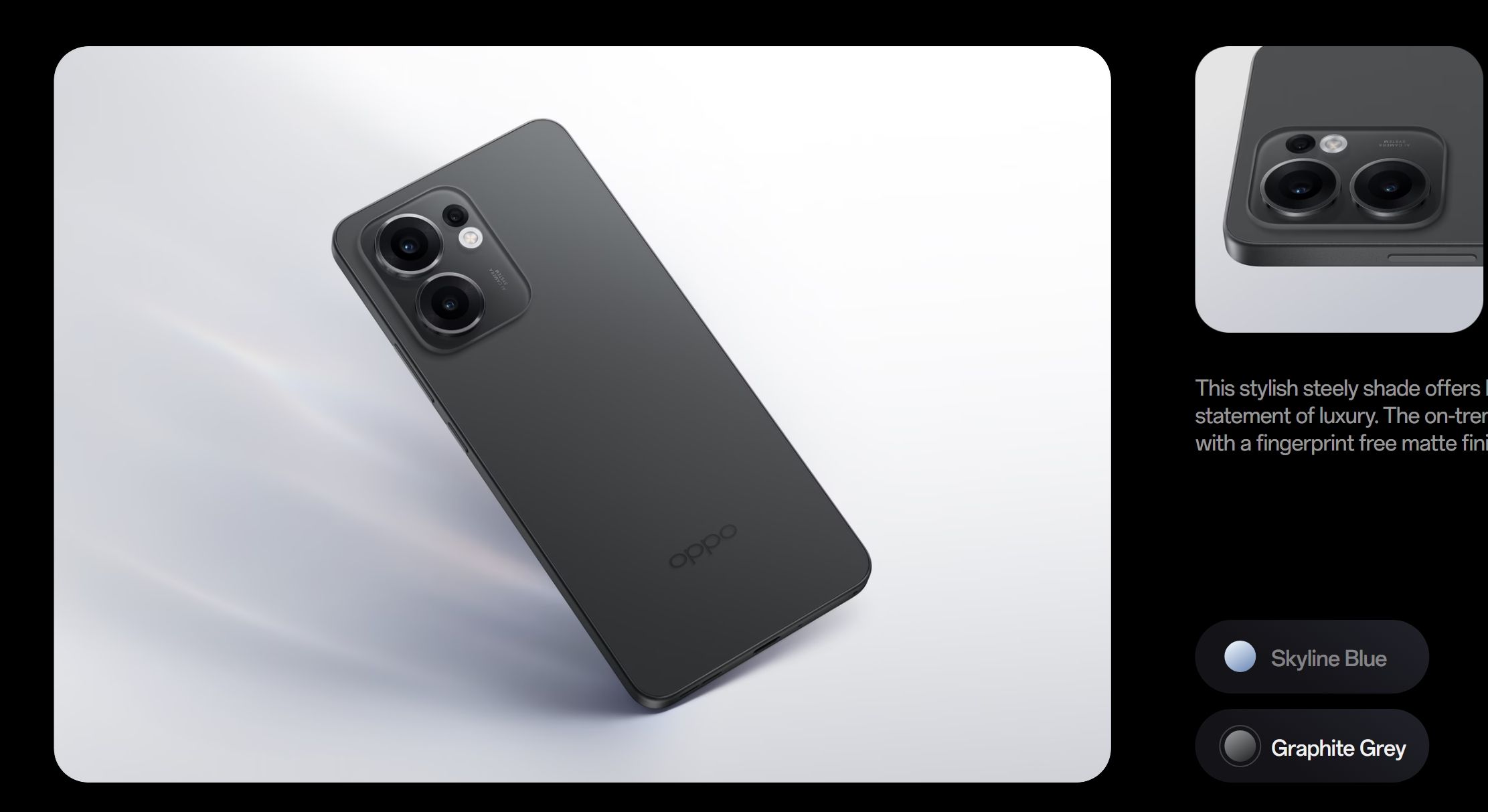 [Anniversary Sale] Oppo Reno 13F 8GB+256GB 6.67 Inches AMOLED 120Hz Display 50MP+32MP Front and Back Camera 5800mAh Battery 45W Fast Charge IP69 Dust/Water Resistant SmartPhone Tecno Camon 40 Pro