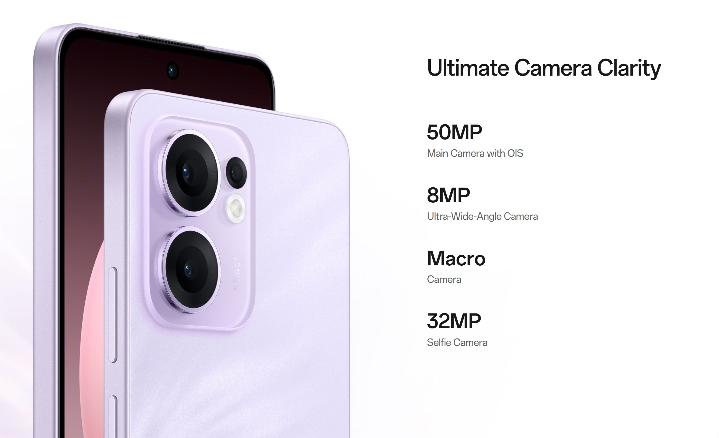 [Anniversary Sale] Oppo Reno 13F 5G 12GB+512GB 6.67 Inches AMOLED 120Hz Display 50MP+32MP Front and Back Camera 5800mAh Battery 45W Fast Charge IP69 Dust Water Pressure Resistant SmartPhone