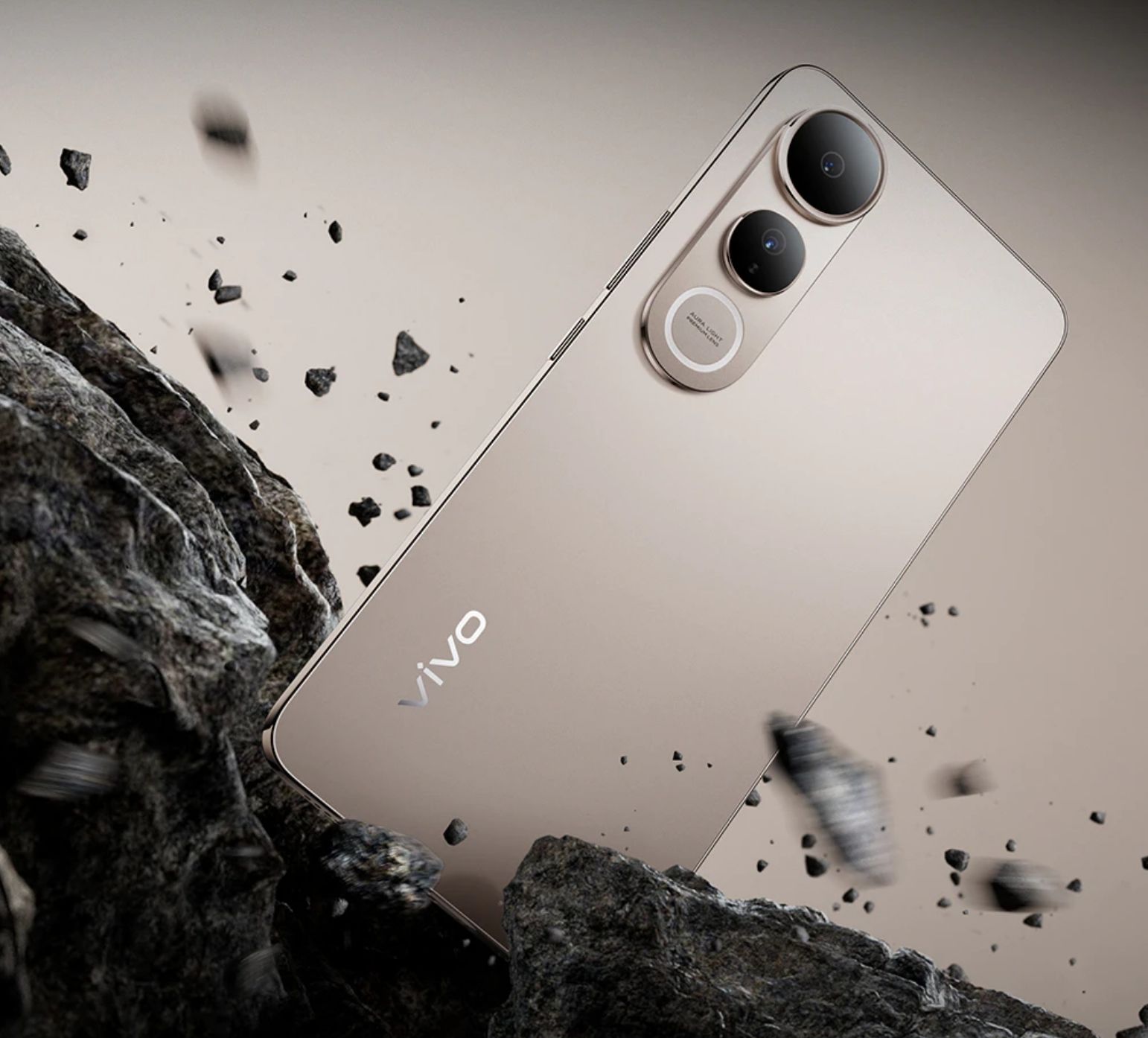 [Anniversary Sale] Vivo V50 Lite 5G 256GB+8GB 6.77" AMOLED 120Hz Display 50MP+32MP Camera 6500mAh Battery 90W SuperFast Charging IP65 Dust/Water Resistant MTK Dimensity 6300 Processor Smartphone