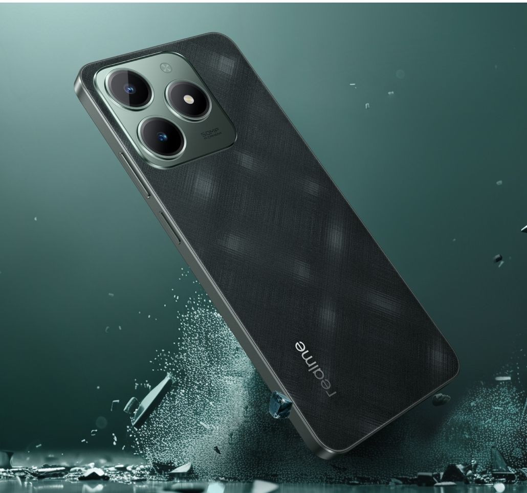 [Anniversary Sale] Realme C61 256GB+8GB 6.74" IPS LCD Display Dual Sim 50MP Camera 5000mAh Battery IP54 Dust/Water Resistant 15W Fast Charging Android Smartphone