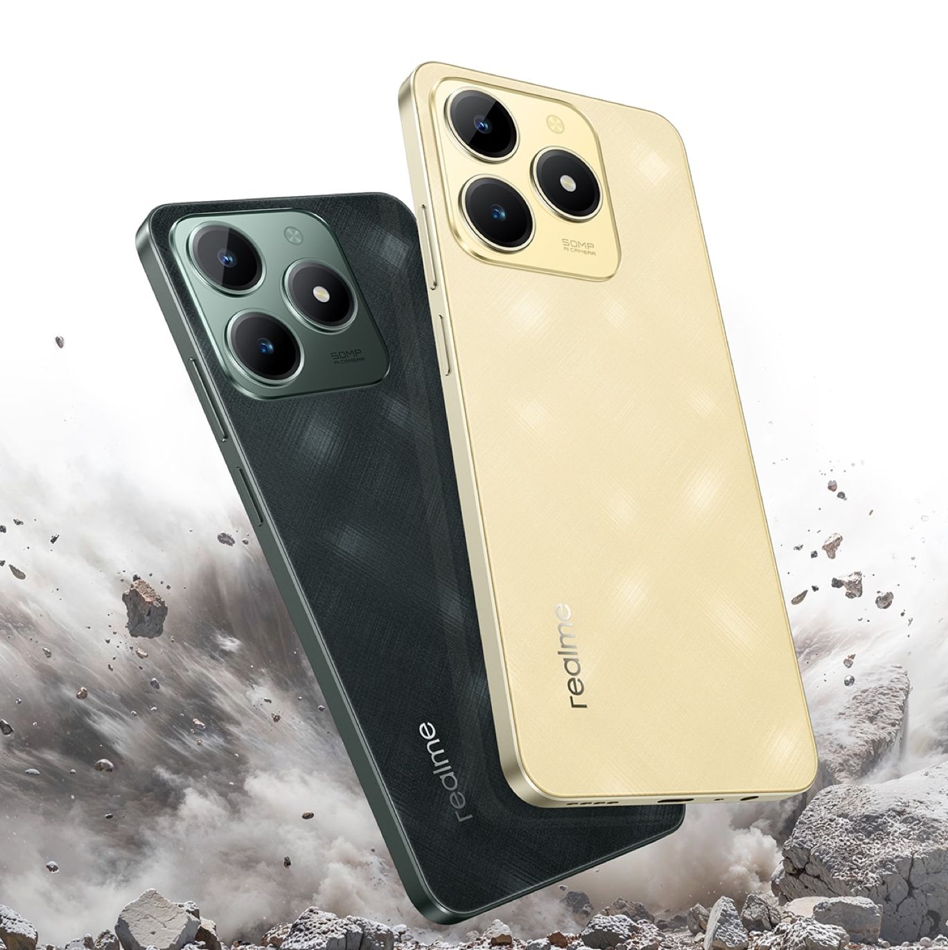 [Anniversary Sale] Realme C61 256GB+8GB 6.74" IPS LCD Display Dual Sim 50MP Camera 5000mAh Battery IP54 Dust/Water Resistant 15W Fast Charging Android Smartphone