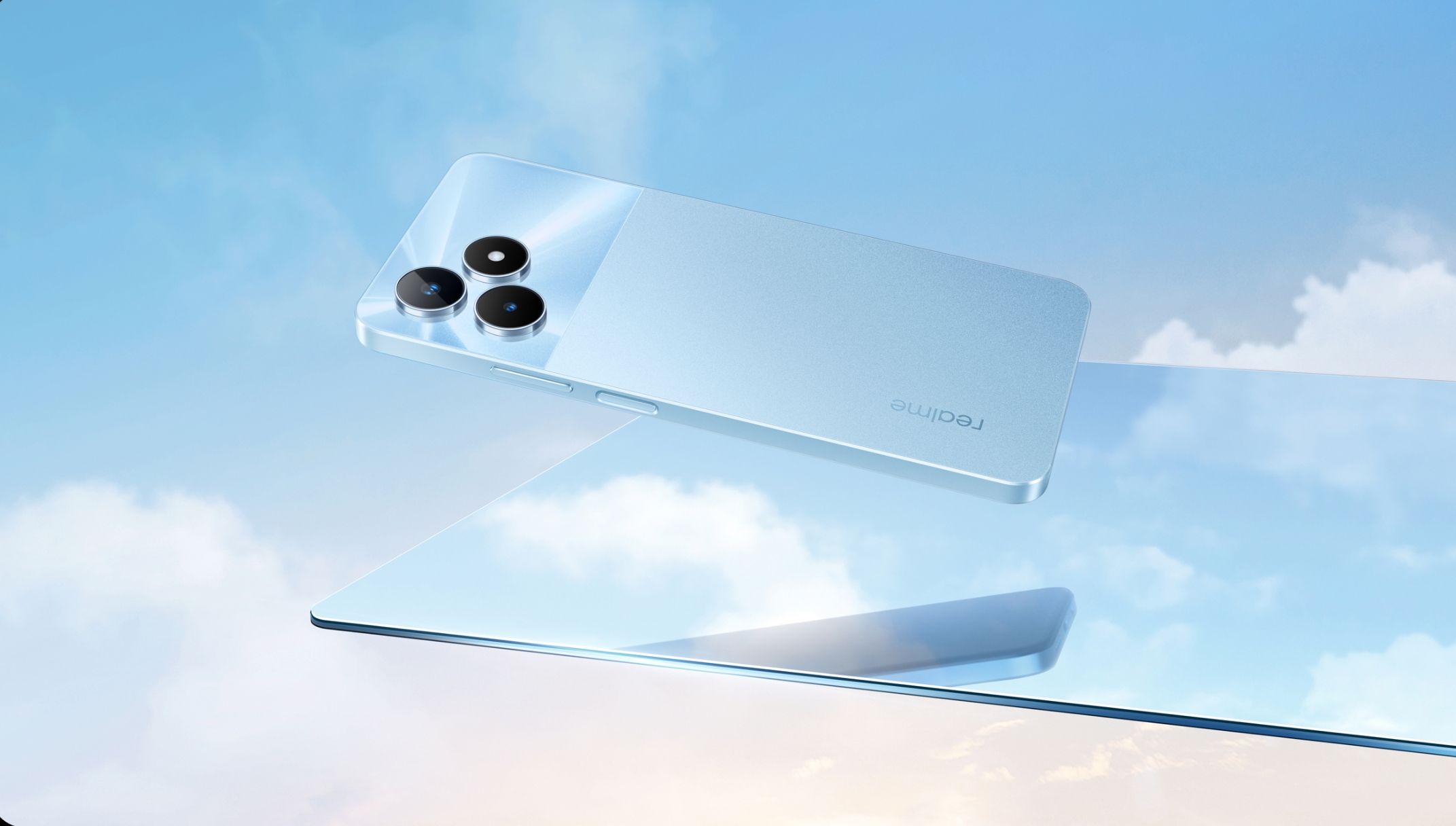 [Anniversary Sale] Brand New Realme Note 50 64GB ROM + 3GB RAM 6.74" 90Hz Type-C 3-Card Slot Ultra Slim Side Fingerprint IP54 Dust/Water Resistant Smart Phones phone Dual Sim