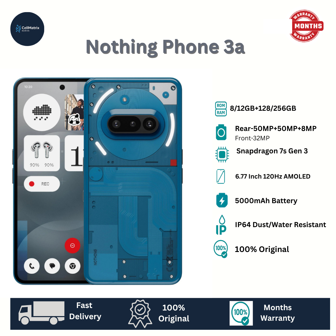 Best price for [NewArrival] Nothing Phone 3(a) 5G 128GB+8GB 6.77