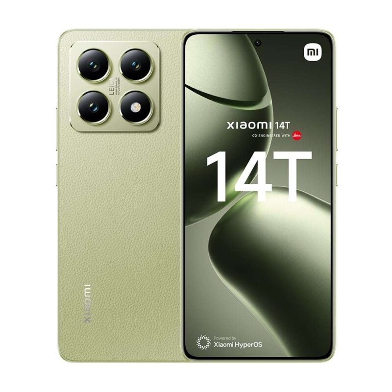 Xiaomi 14T 512GB+12GB 6.67" HDR10+ 144Hz AMOLED Display 50MP Camera 5000mAh Battery 67W Fast Charging IP68 MTK Dimensity 8300 Ultra Corning Gorilla Glass 5 SoC Smartphone
