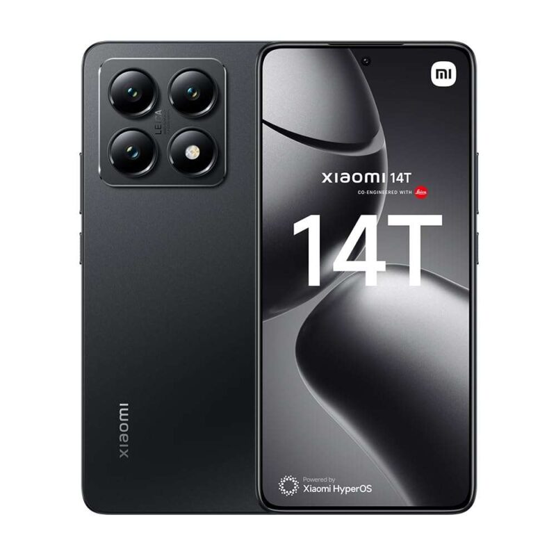 Xiaomi 14T 512GB+12GB 6.67" HDR10+ 144Hz AMOLED Display 50MP Camera 5000mAh Battery 67W Fast Charging IP68 MTK Dimensity 8300 Ultra Corning Gorilla Glass 5 SoC Smartphone