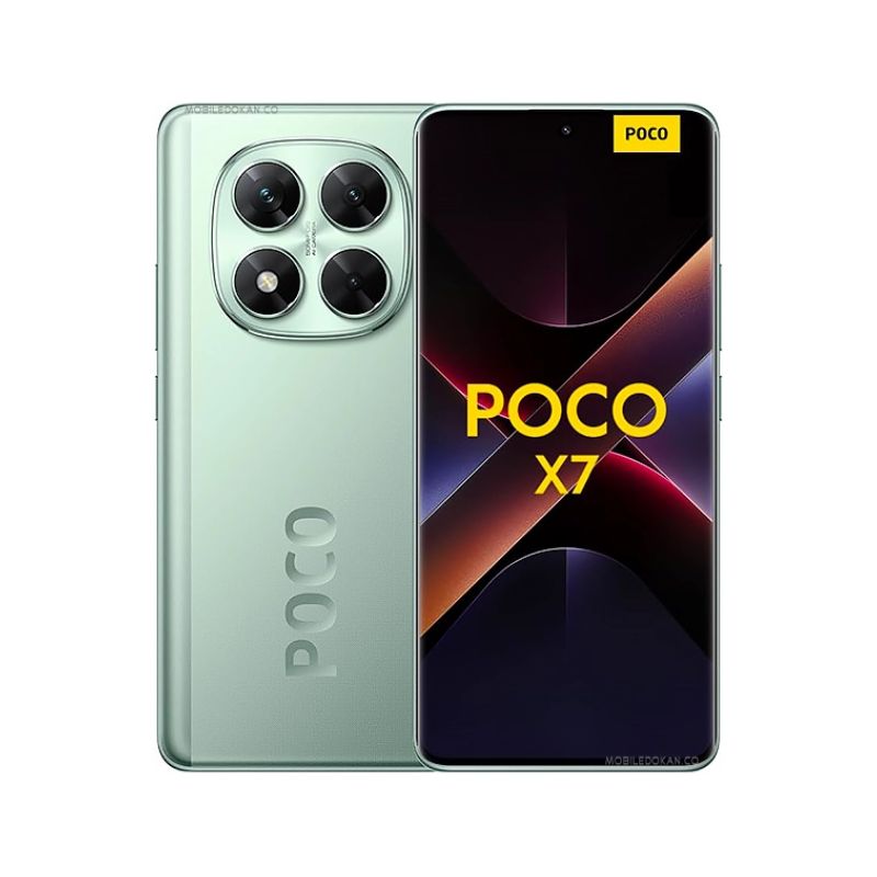 Xiaomi POCO X7 5G 512GB+12GB 6.67" Curved AMOLED 120Hz Display 50MP Camera 5110mAh Battery 45W Fast Charging IP68 Corning Gorilla Glass Victus 2 Dual SIM+e-SIM Redmi Note 14 Pro+ Plus SmartPhone