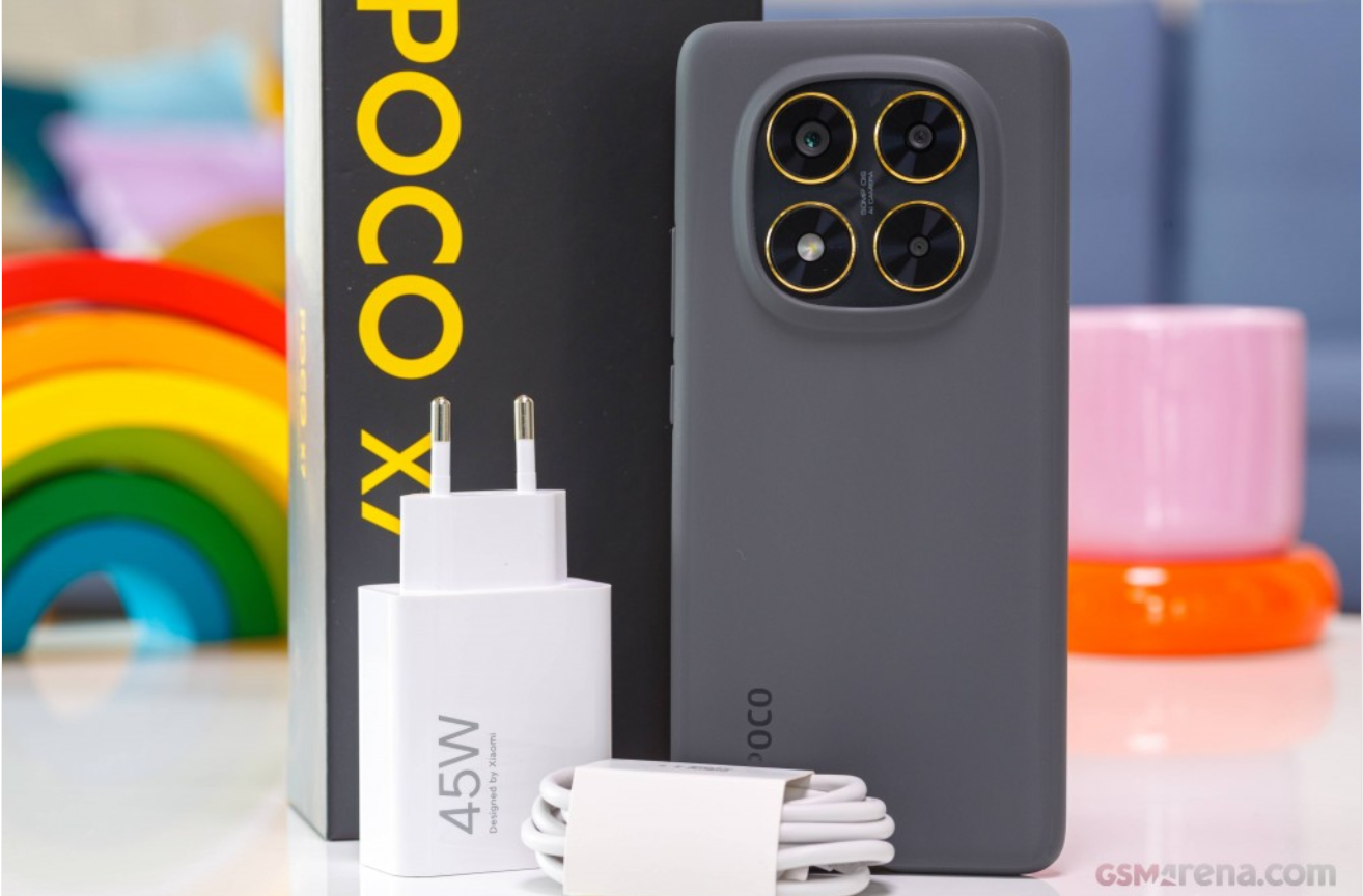 Xiaomi POCO X7 5G 512GB+12GB 6.67" Curved AMOLED 120Hz Display 50MP Camera 5110mAh Battery 45W Fast Charging IP68 Corning Gorilla Glass Victus 2 Dual SIM+e-SIM Redmi Note 14 Pro+ Plus SmartPhone