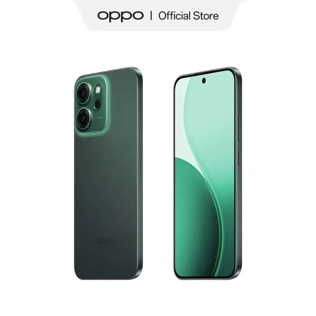 [New Arrival] Oppo Reno 14F 5G 512GB+12GB 6.57" 120Hz AMOLED 1400nits Display 50MP Rear Camera 6000mAh Battery 45W Fast Charging Superb Snapdragon 6 Gen 1 SoC IP68/69 Oppo Reno 14 F AI Smartphone