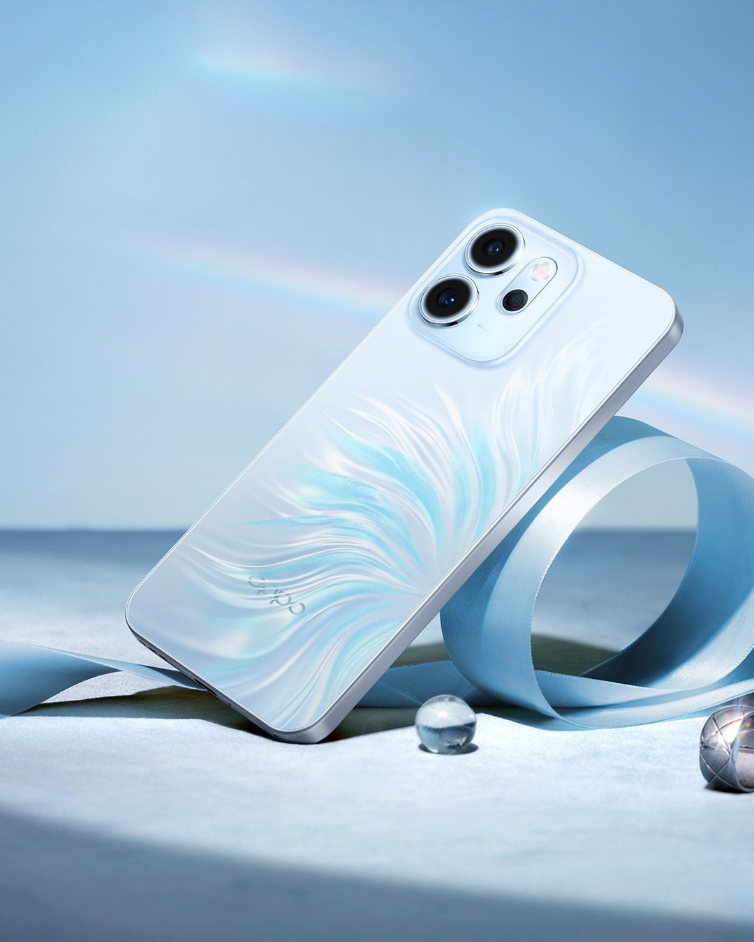[New Arrival] Oppo Reno 14F 5G 512GB+12GB 6.57" 120Hz AMOLED 1400nits Display 50MP Rear Camera 6000mAh Battery 45W Fast Charging Superb Snapdragon 6 Gen 1 SoC IP68/69 Oppo Reno 14 F AI Smartphone