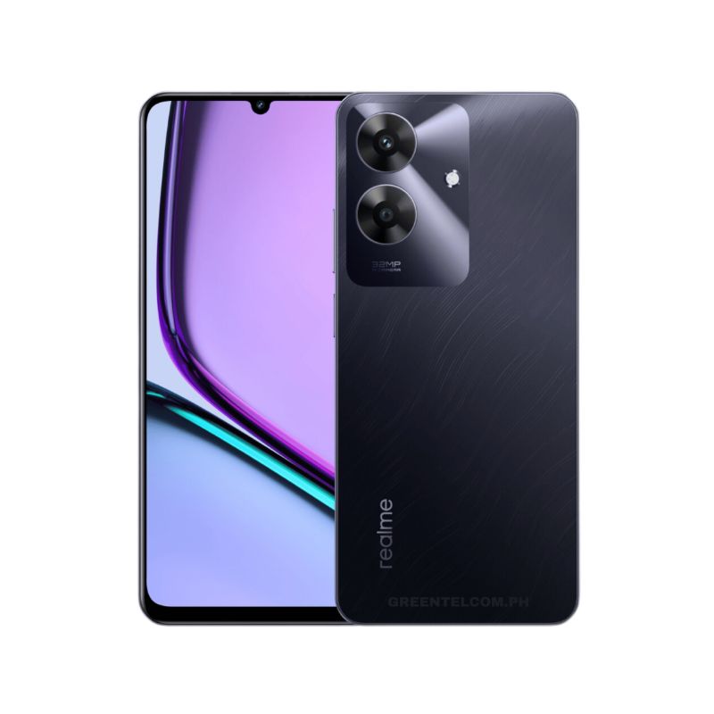 [New Arrival] Realme Note 60 256GB+8GB 6.74" IPS LCD 90Hz Display 32MP Rear Camera 5000mAh Battery 10W Fast Charging Dual SIM IP64 Die-Cast Aluminium Chasis Android AI Smartphones