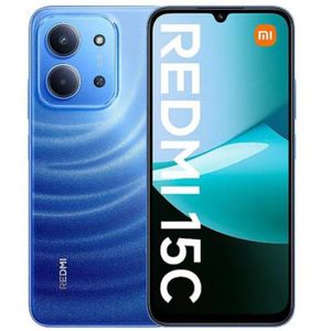 [New Arrival] Xiaomi Redmi 15C 128GB+8(4+4)GB 6.9" 120Hz IPS LCD Display 50MP Camera 6000mAh Battery 33W Hyper-Charge Gorilla Glass 3 Dual SIM IP64 MTK Helio G81 Ultra Android Smartphone