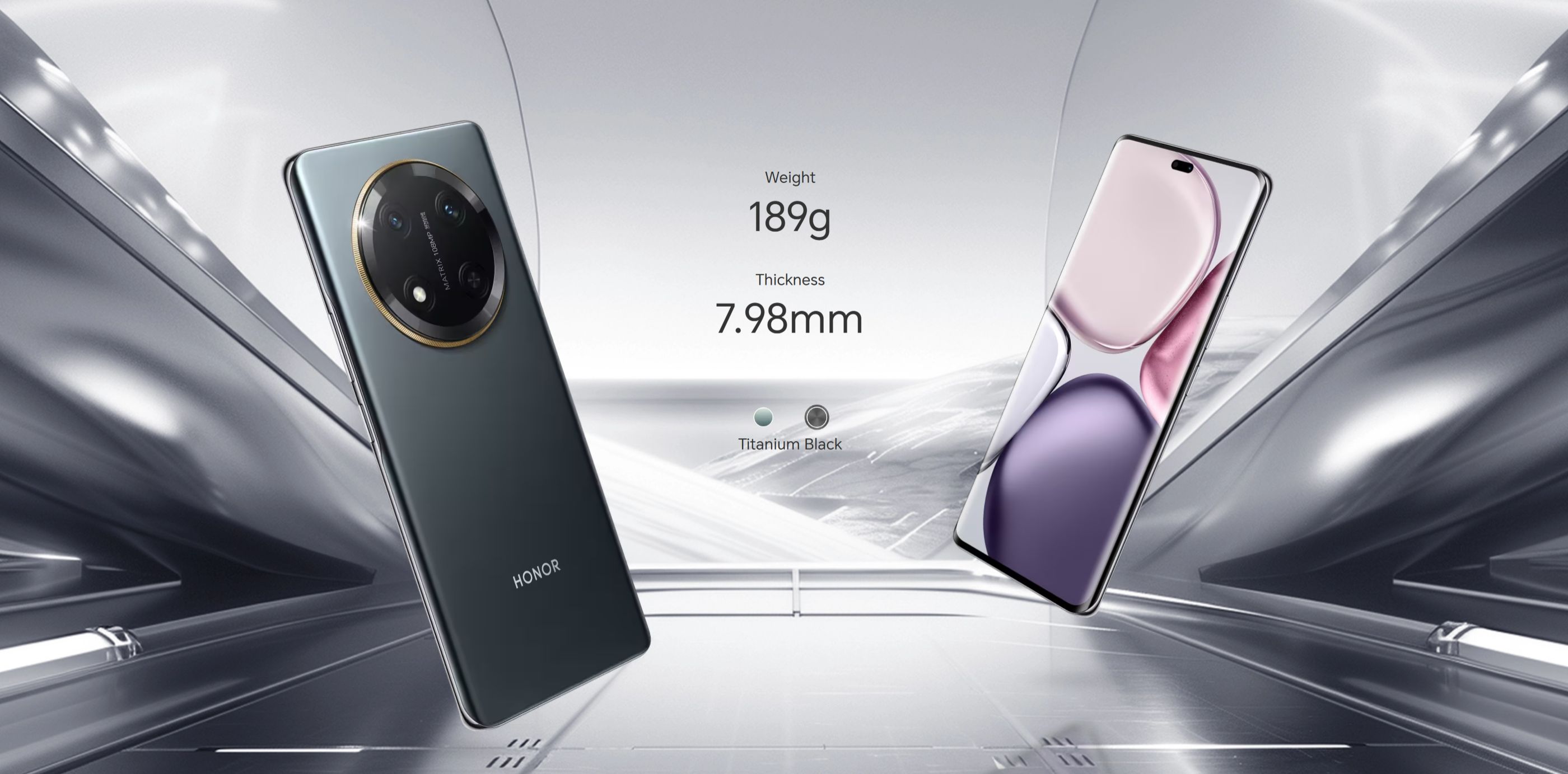 [Limited-Time-Deal] Honor X9c 256GB+8GB 6.78" 120Hz Curved AMOLED Display 108MP+16MP Camera Huge 6600mAh Battery 66W Super-Fast Charging IP65 Under-Display Fingerprint Android AI Smartphones