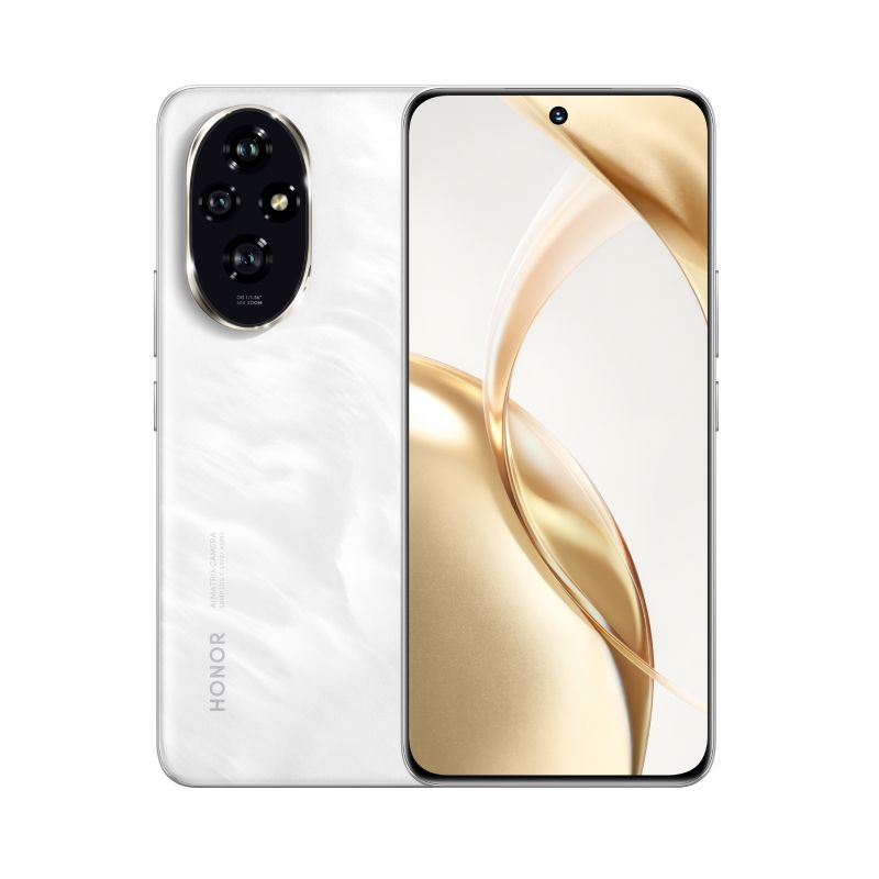 [Limited-Time-Deal] Honor 200 5G 256GB+8GB 6.7" Quad Curved OLED Display 50MP+50MP Camera 5200mAh Battery 100W Fast Charging e-SIM Snapdragon 7 Gen 3 SoC Under-Display Fingerprint AI Smartphones