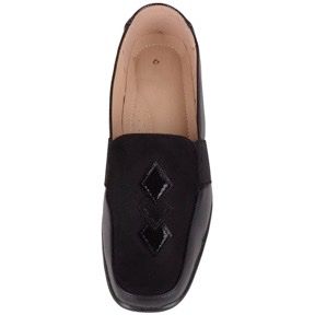 WOMEN BLACK FLAT COMFY SHOES,LOAFERS,OFFICE WEAR SHOES,WALKING SHOES,SLIP ONS