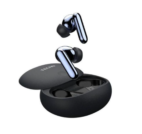 Tecno True 1 Earbuds - 42dB Active Noise Cancellation, Havy Bass | wireless earbuds|