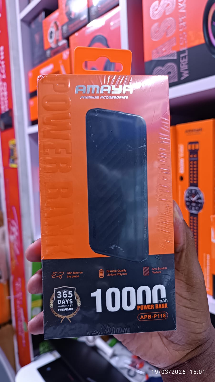 AMAYA power bank 10000mah AMAYA POWERBANK 10000MAH fast charging power bank,