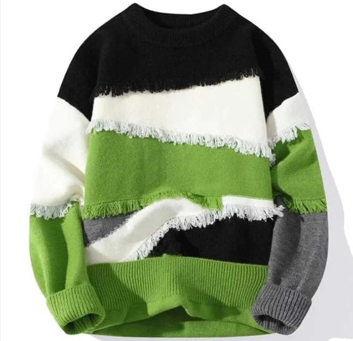 Sweaters & Cardigans Autumn And Winter Large Size Men's Sweater Pullover Long Sleeves Fashion Simple Personality All Urban Neck round Neck Men's Knitwear