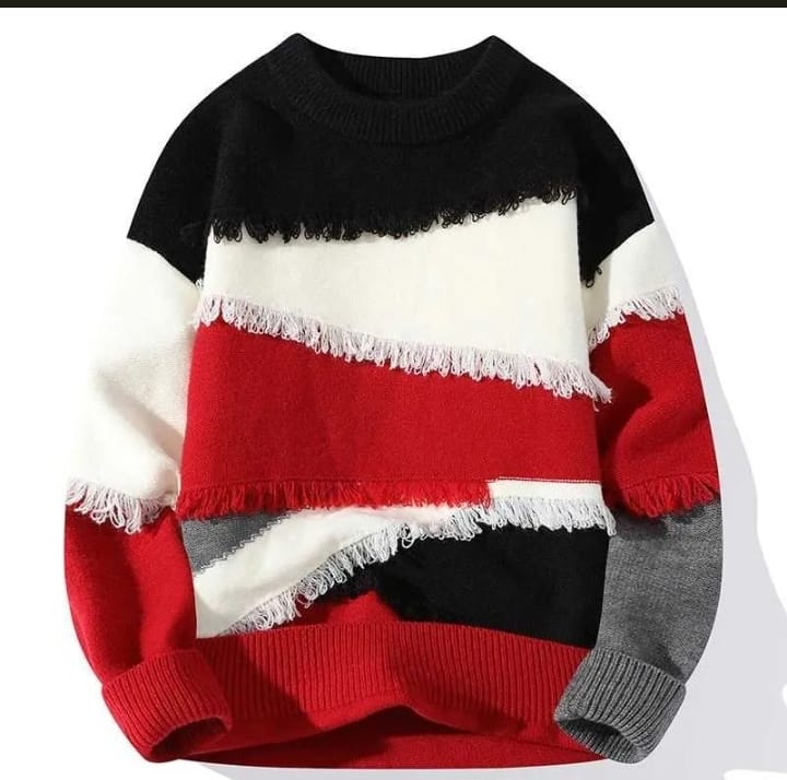 Sweaters & Cardigans Autumn And Winter Large Size Men's Sweater Pullover Long Sleeves Fashion Simple Personality All Urban Neck round Neck Men's Knitwear