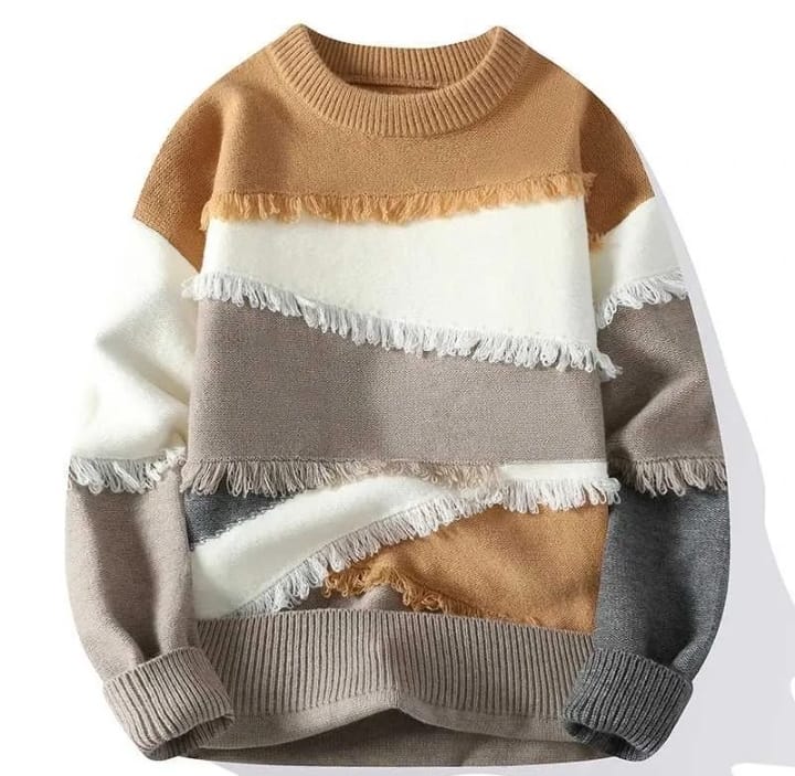 Sweaters & Cardigans Autumn And Winter Large Size Men's Sweater Pullover Long Sleeves Fashion Simple Personality All Urban Neck round Neck Men's Knitwear