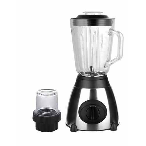Vitron VB-Y66 - 2in1 Blender - 1.5L - 350W - Silver & Black/Can quickly and easily Blend fruit/meat/vegetable into jam and juice. Order now and have it delivered to your doorstep/1.5L plastic big jar