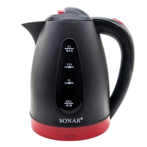 Sonar 2L Cordless Electric Kettle ,1500W Energy Efficient , 1 .5m Power Cord 1YR WRTY