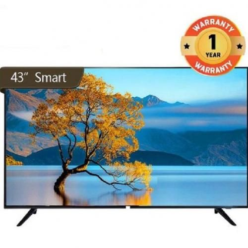 Amtec 43L12, 43" FHD Smart Android Frameless TV, Netfix, Youtube, Bluetooth - Blac /Lyons offers timeless and energy-efficient electronics and home appliances./Bright treble, full mid-range, deep bass