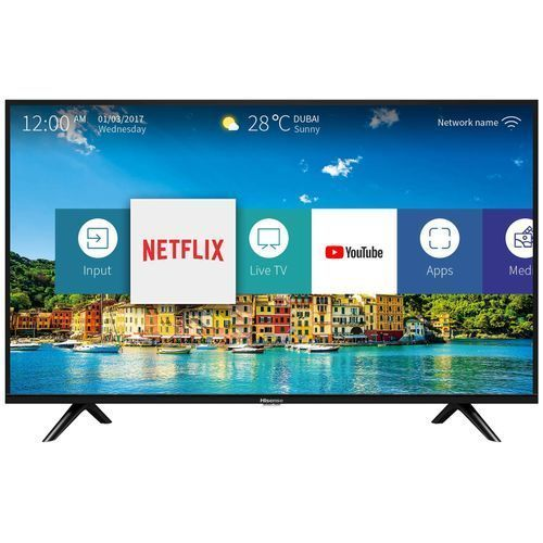 Amtec 43L12, 43" FHD Smart Android Frameless TV, Netfix, Youtube, Bluetooth - Blac /Lyons offers timeless and energy-efficient electronics and home appliances./Bright treble, full mid-range, deep bass