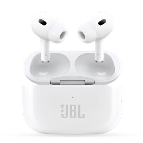 Jbl Airpods Airbuds 5 Bluetooth Headsets Wireless Pods Pro Earpods Earphones-WHITE