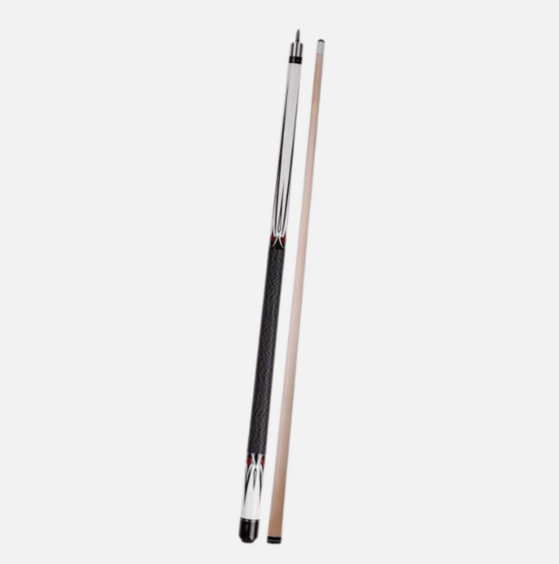 American Billiard Pool Cue Stick 1/2 Black Buff Cue 57" 13mm Tip