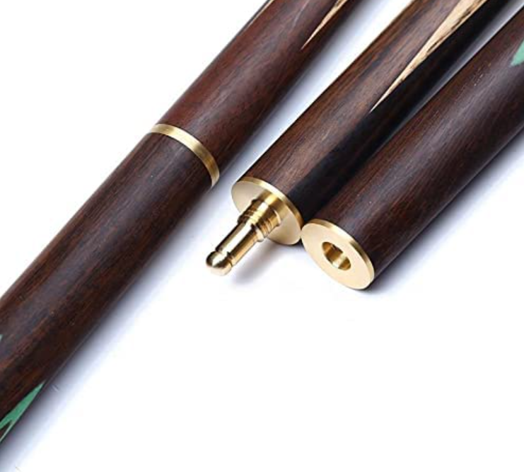 JBB Billiard Pool and Snooker Cue LP Brown Classic Extension Cue Stick with The Combo of Cue Case