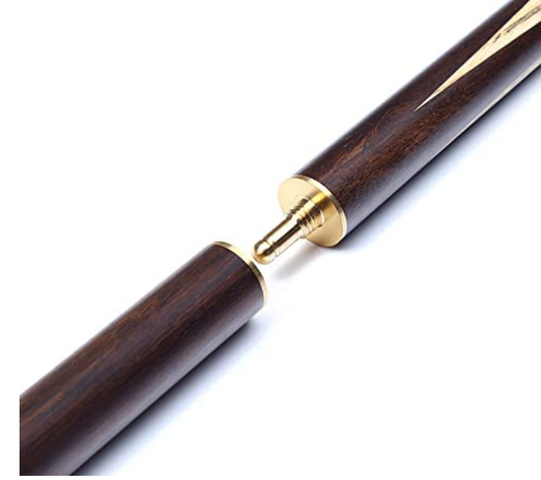 JBB Billiard Pool and Snooker Cue LP Brown Classic Extension Cue Stick with The Combo of Cue Case