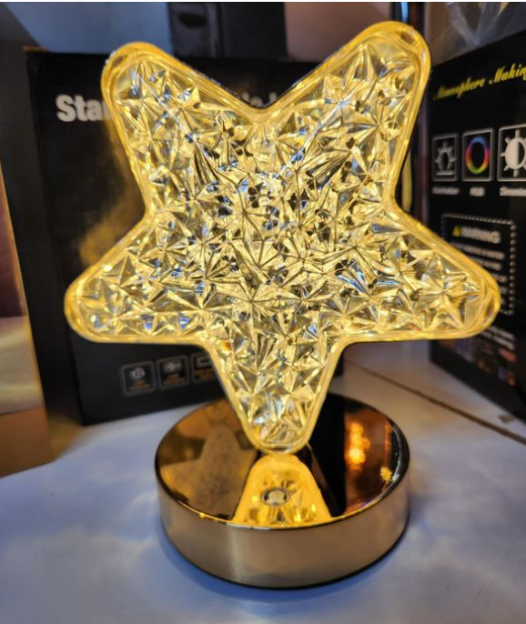 Star Moon Usb Charging 3modes Colour Change Table Lamp