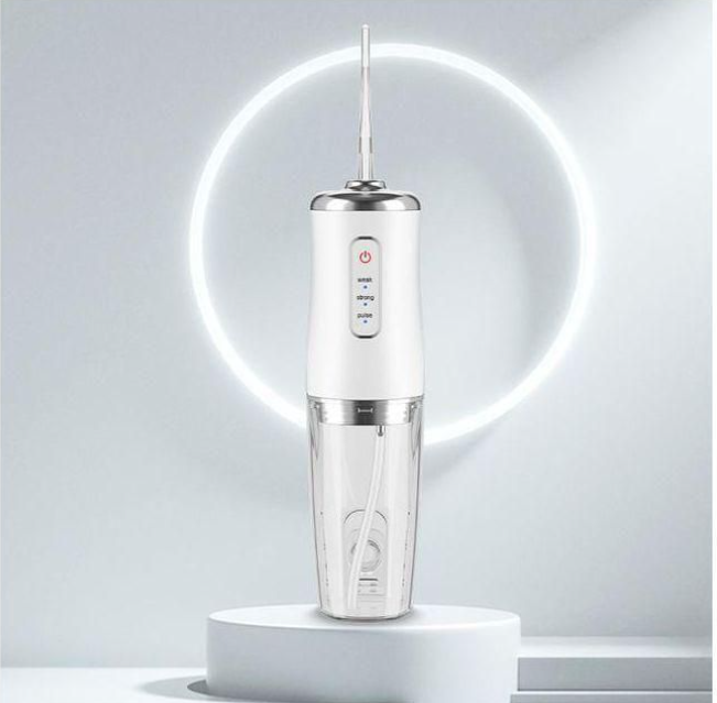 4 Nozzles New Dental Water Jet Irrigator 1400rpm Teeth Cleaner with 3 Modes Oral Hygiene Cleaning Machine