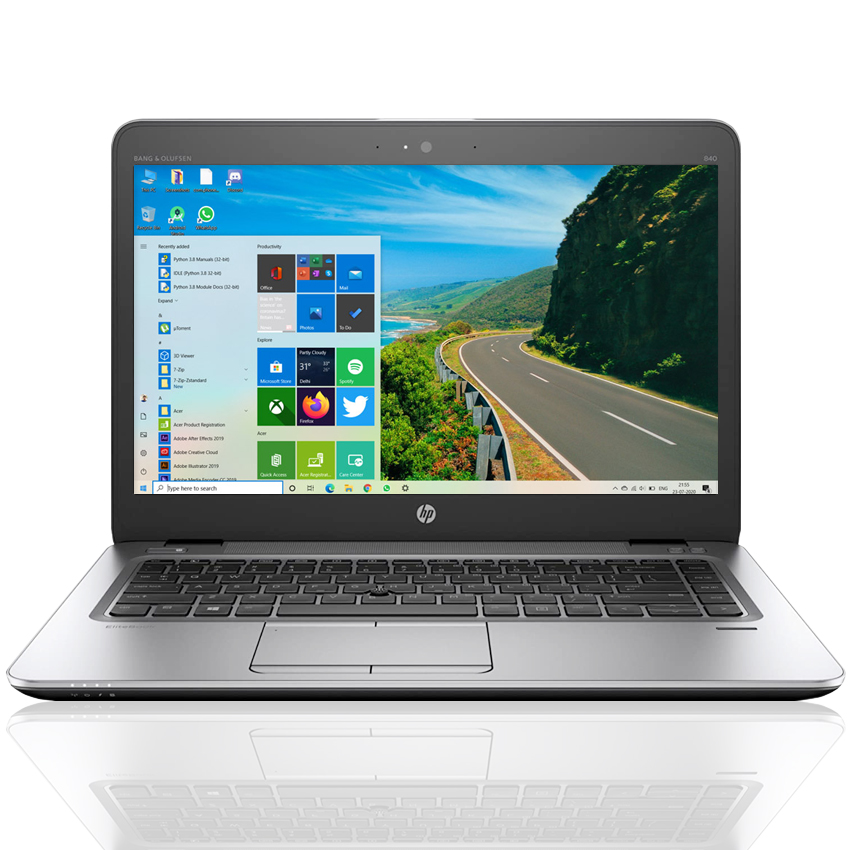 HP EliteBook 840 G4 – 7th Generation Intel Core i5, 8 GB RAM, 256 GB SSD – Sleek Business-Class Ultrabook