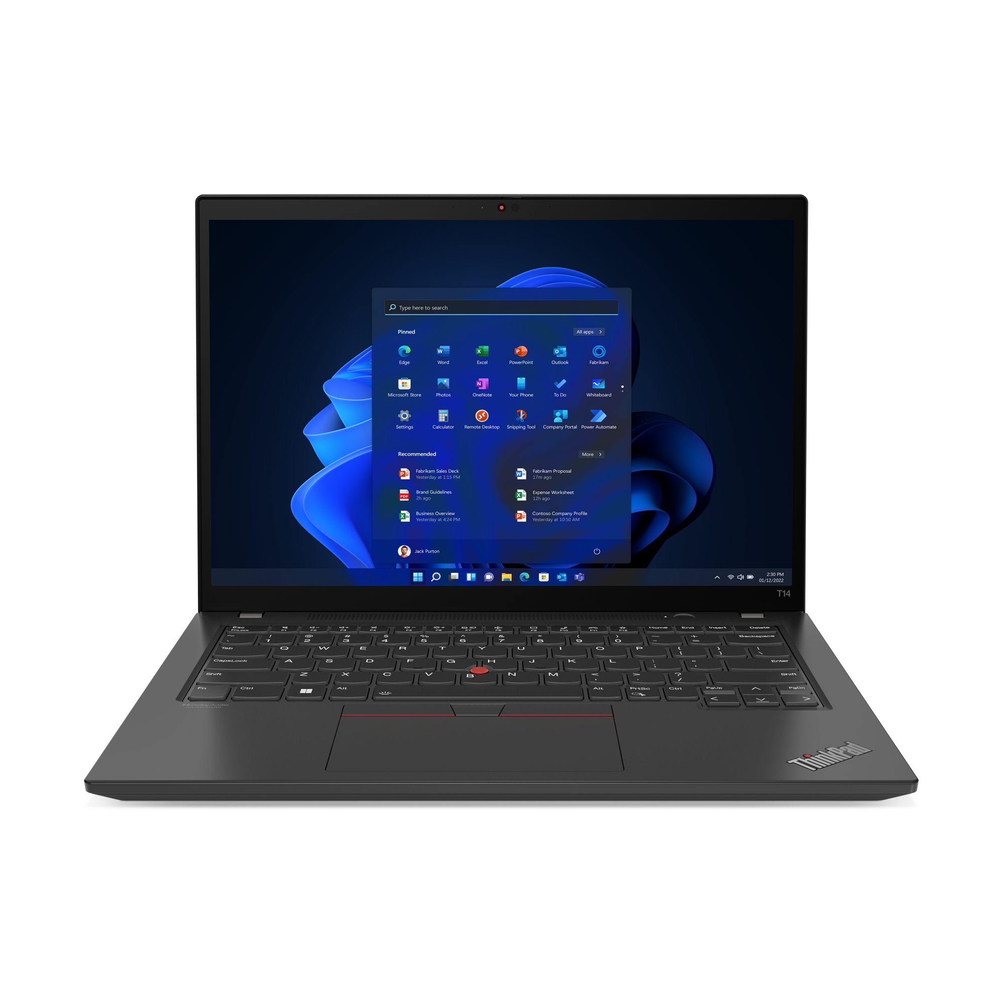 Lenovo ThinkPad T14 (10th Gen Core i5, 16 GB RAM, 256 GB SSD) – Robust Business Ultrabook with Enhanced Productivity