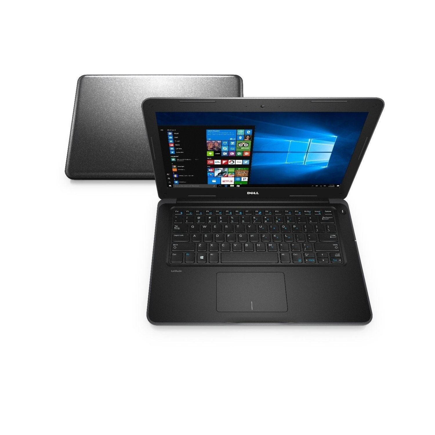 Dell Latitude 3380 Intel Core i3 7th Generation, 4GB RAM, 256GB SSD, 13.3-Inch Display - Black