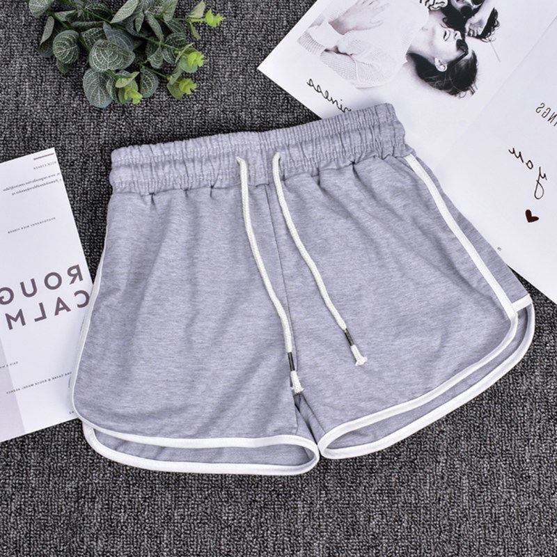 Women's Pyjamas Shorts Girl's Gym Yoga Home Yoga Beach Shorts Lady Clothing Women's Breathable Comfortable Bottoms Pink L