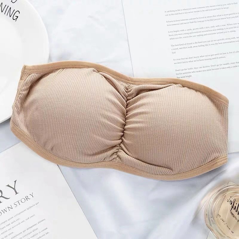 Sexy Invisible Bra Lingerie For Women Backless Seamless Strapless Bra Sexy Bralette Mujer Brassiere Crop Top Push Up Bras Gifts White One size